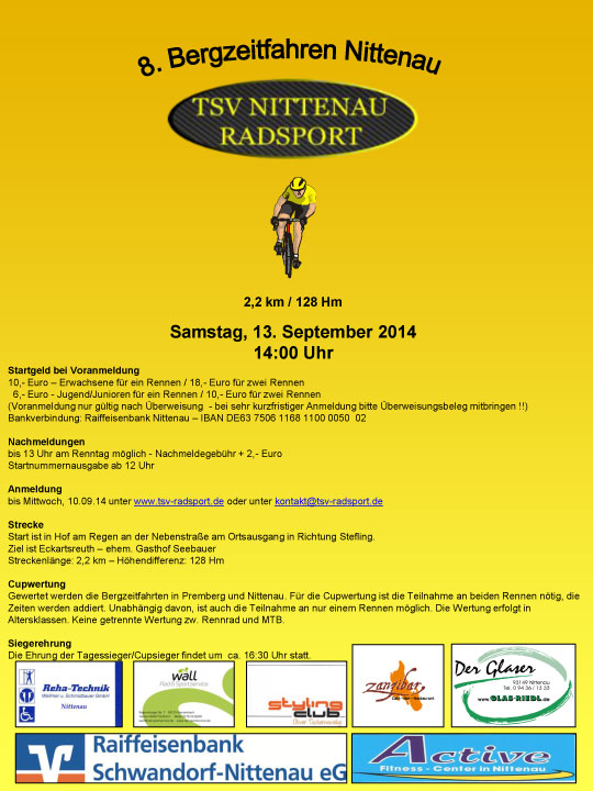Bergzeitfahren Nittenau